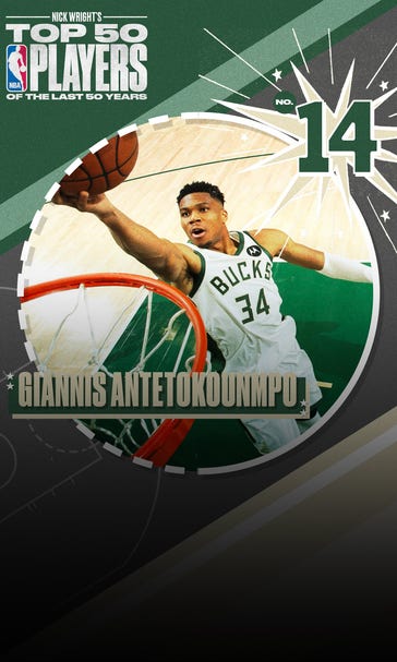 Top 50 NBA players from last 50 years: Antetokounmpo ranks No. 14